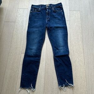 Mother high rise skinny jeans, size 29